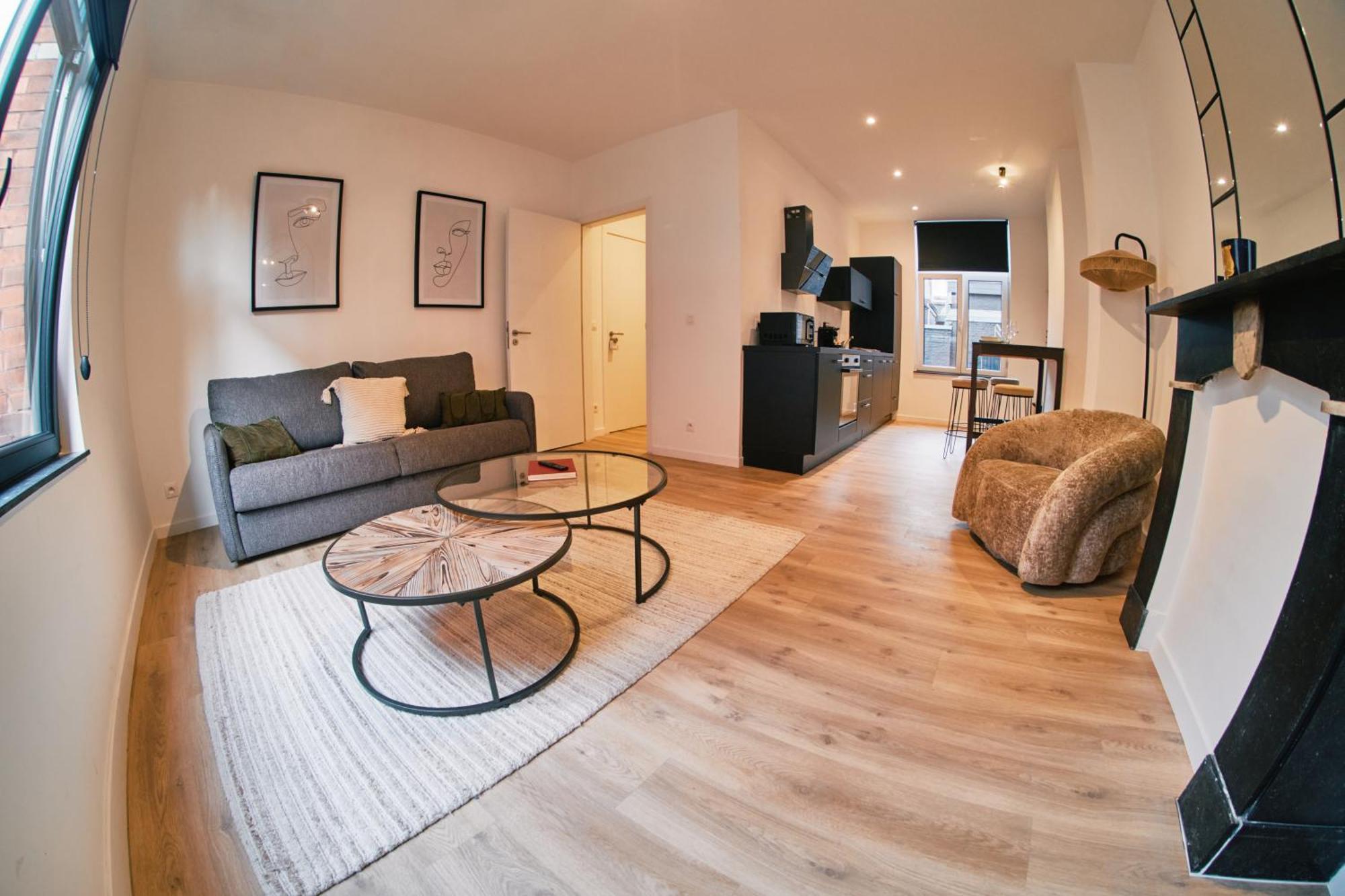 Urbanchic Appartement Cosy 1B Liege Exterior photo